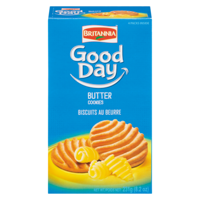 Britannia Good Day Butter Cookies 231 g, $1.21/100g