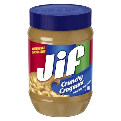 Jif Beurre d'arachide croquant 1 kg, 0,90 $/100g