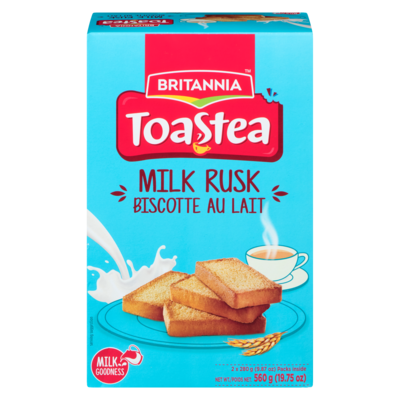 Britannia Milk Rusk 560 g, $1.03/100g
