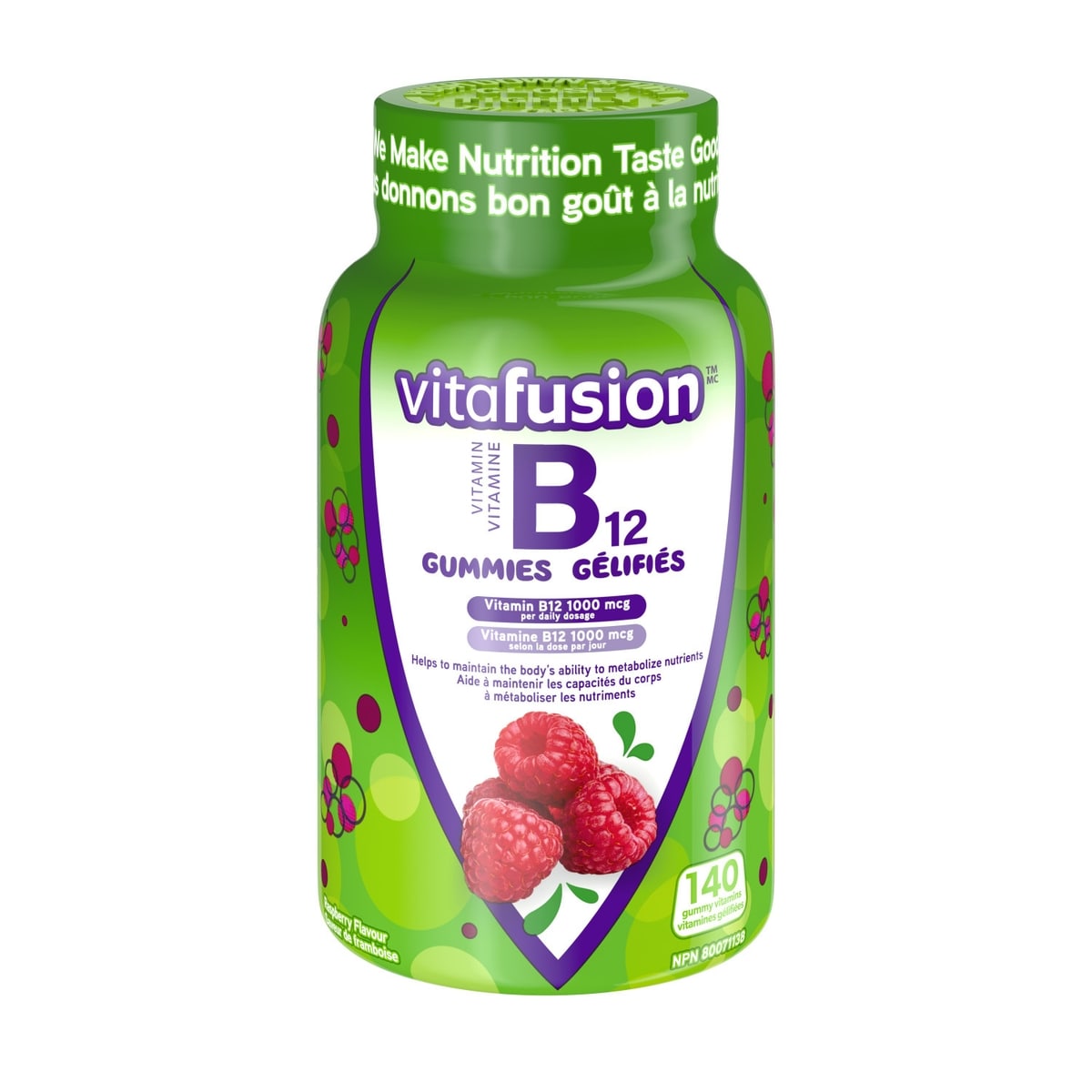 VitaFusion Vitamines gélifiées vitamine B12 140 ea, 0,14 $/1ch