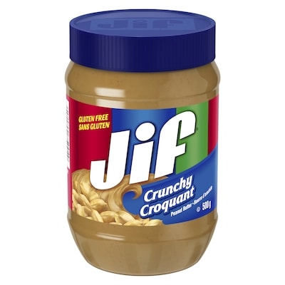 Jif Beurre d'arachide croquant 500 g, 1,20 $/100g