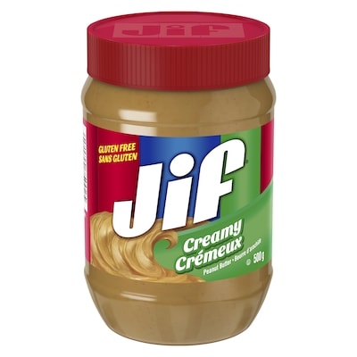 Jif Beurre d'arachide crémeux 500 g, 1,20 $/100g