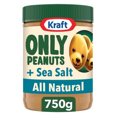 Kraft Beurre d’arachide Tout naturel au sel de mer 750 g, 1,07 $/100g
