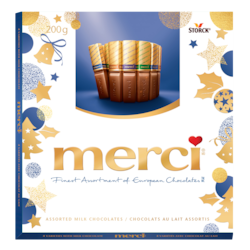 Storck Finest Selections of European Chocolates, Milk 200 g, $4.00/100g