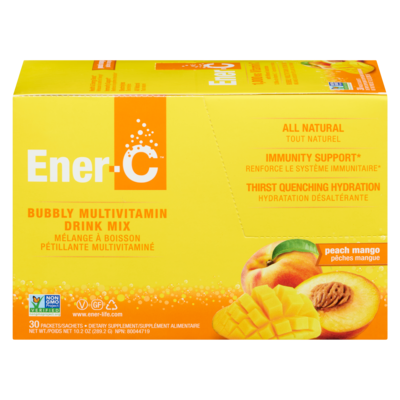 Ener C Effervescent Vitamin C, Peach Mango 289 g, $5.54/100g