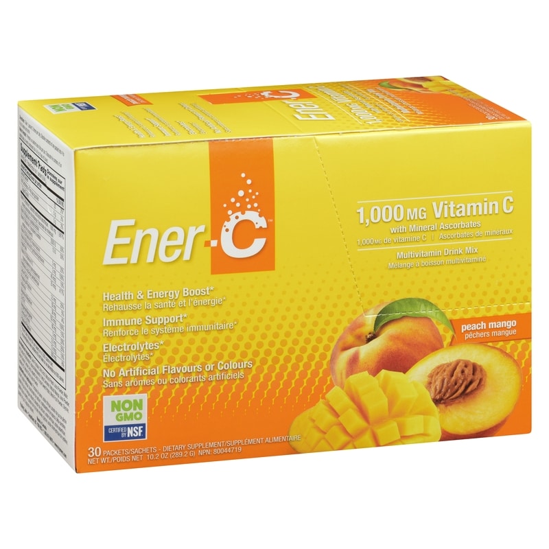 Effervescent Vitamin C, Peach Mango