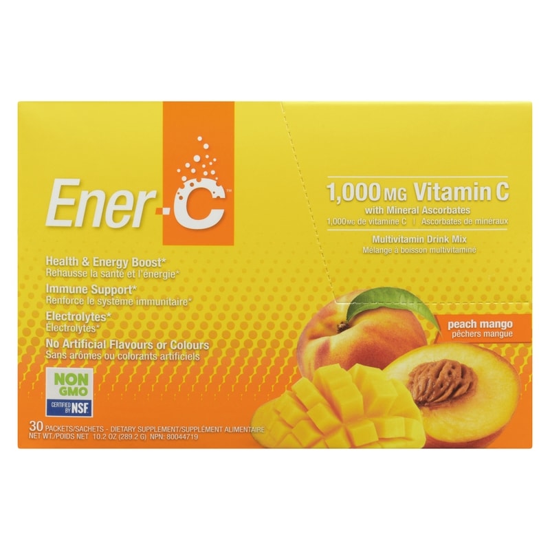 Effervescent Vitamin C, Peach Mango