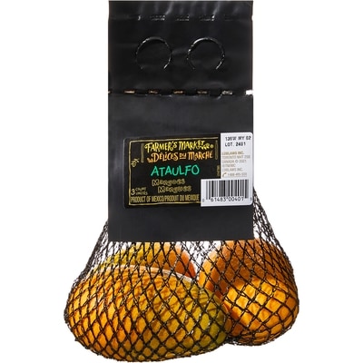 Farmer's Market Ataulfo Mangoes 3 Count  3x500.0 g, $1.33/1ea