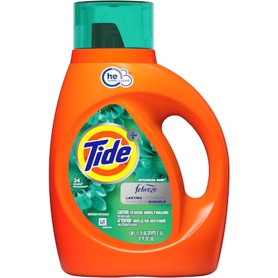 Tide Plus Febreze Freshness Botanical Rain Clean Liquid Laundry Detergent 1.09 l, $1.01/100ml