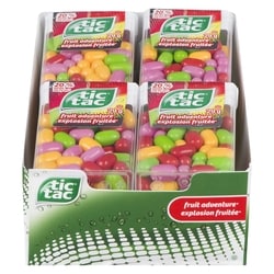 Tic Tac Mints, Fruit Adventure,  60 Pills per Pack, 12 Packs per Case 12x29.0 g, $5.46/100g