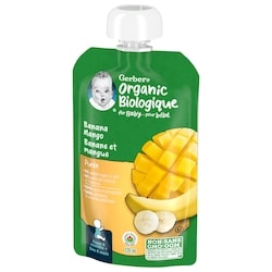Gerber Organic Pure, Banana Mango, Baby Food
