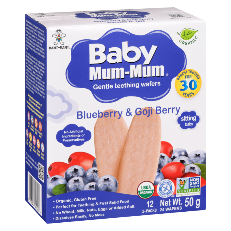 Rice Rusks, Blueberry & Goji