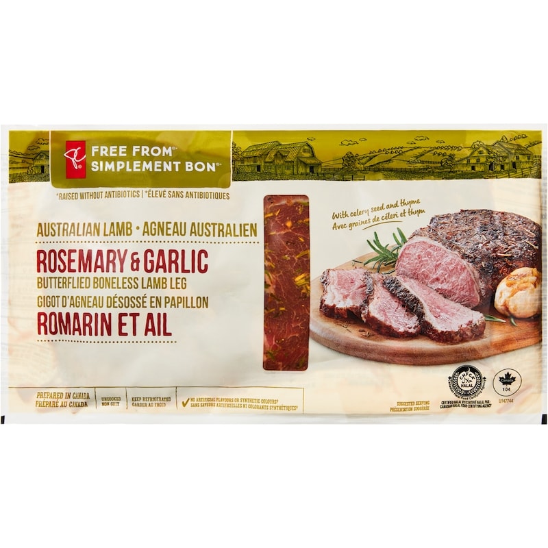 Free From Rosemary and Garlic Australian Lamb