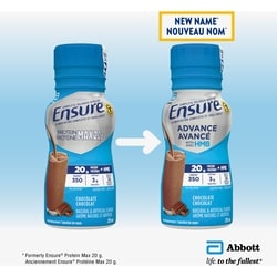 Ensure Advance, Meal Replacement Shakes, Chocolate - 4x235.0 ml