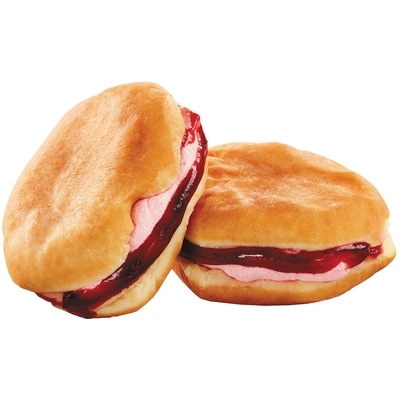 null Strawberry Cream Donuts, 6 Pack 425 g, $1.18/100g