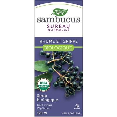 Nature’s Way Sureau biologique 120 ml, 14,17 $/100ml