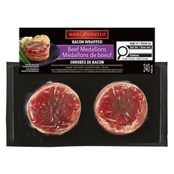 Marc Angelo Bœuf enrobé de bacon 340 g, 4,71 $/100g