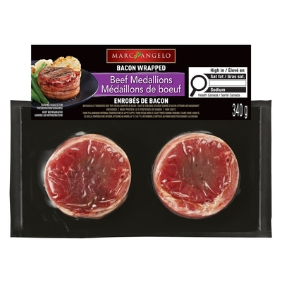 Marc Angelo Bœuf enrobé de bacon 340 g, 4,85 $/100g