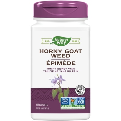 Nature's Way Horny Goat Weed 60 Vegetarian Capsules 60 ea, $0.55/1ea