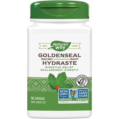 Nature’s Way Racine d’hydraste, capsules 50 ea, 0,64 $/1ch