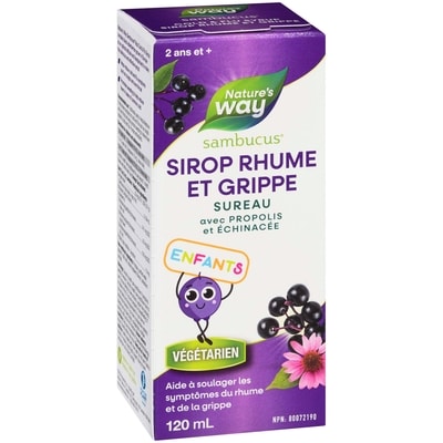 Sirop de sureau, enfants