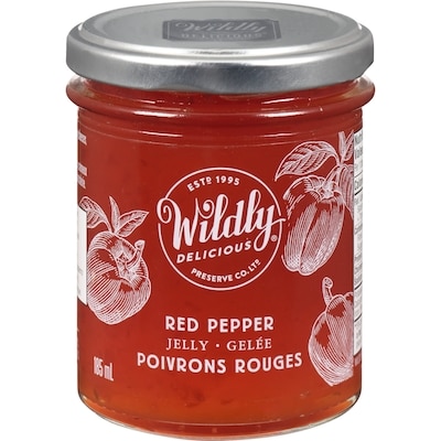 Wildly Delicious Preserve Co Ltd Gelée de Piments Rouges 185 ml, 4,32 $/100ml