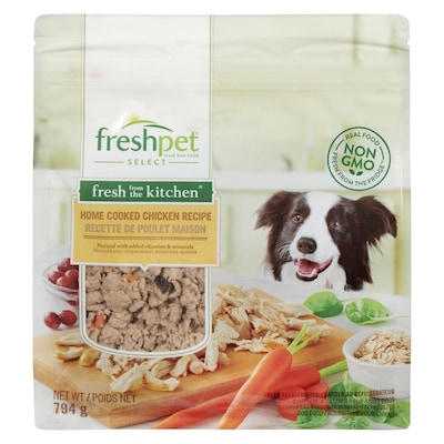 Freshpet Select Fresh from the Kitchen Home Cooked Chicken Recipe Dog Food 794 g, $2.01/100g