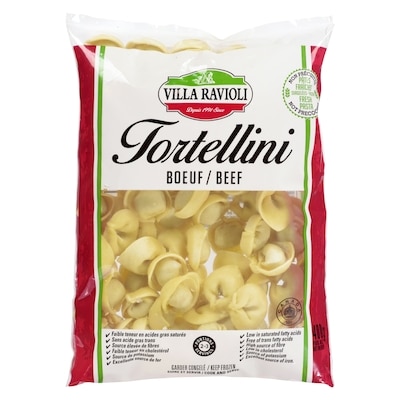 Villas Beef Tortellini 400 g, $1.30/100g