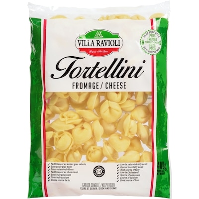 Villas Cheese Tortellini 400 g, $1.30/100g