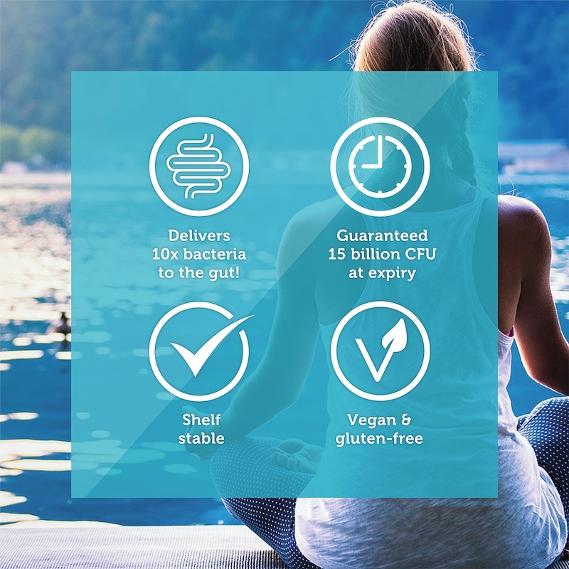 Advanced Gut Health Probiotic 15 Billion Cfu Daily Care 