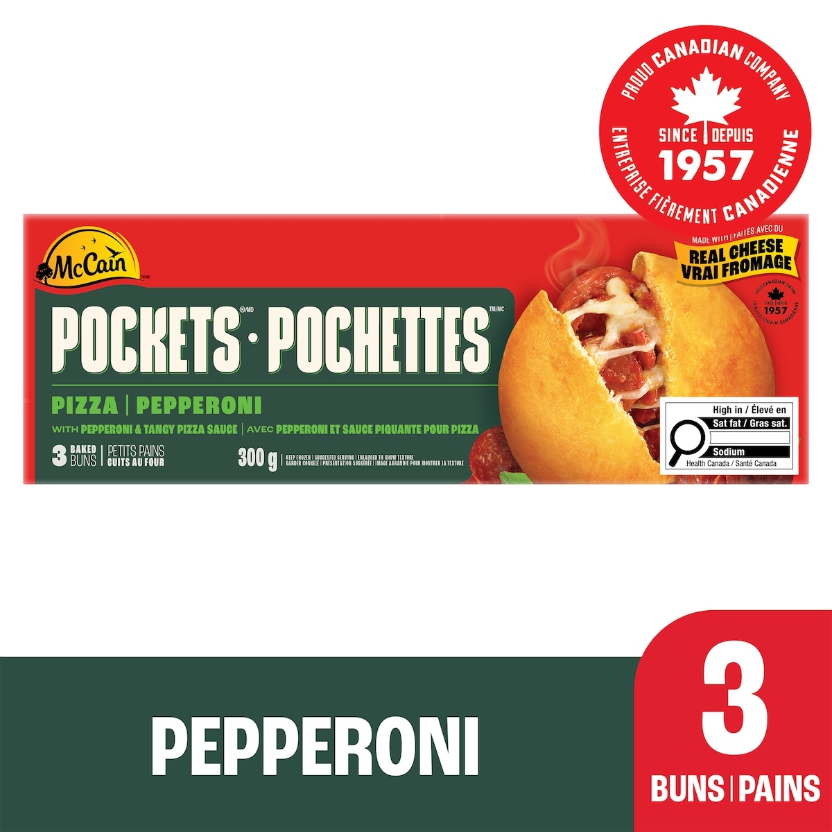 McCain Pizza Pockets Pepperoni