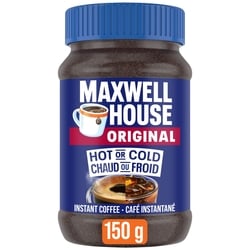 Maxwell House Original Roast Instant Coffee 150 g, $5.33/100g