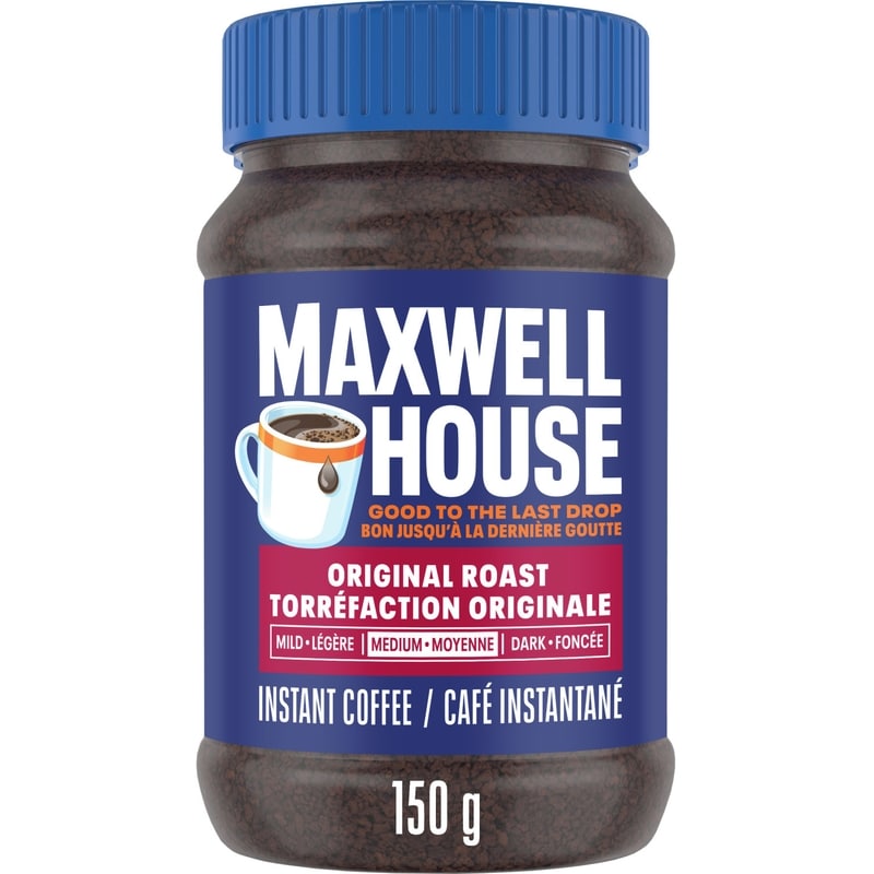 Maxwell House Original Roast Instant Coffee - 150 g | Dominion