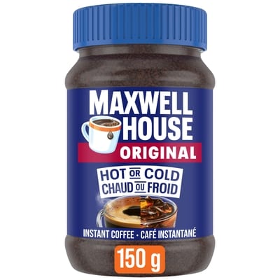 Maxwell House Café Instantané Torréfaction Originale, Pot 150 g, 5,33 $/100g
