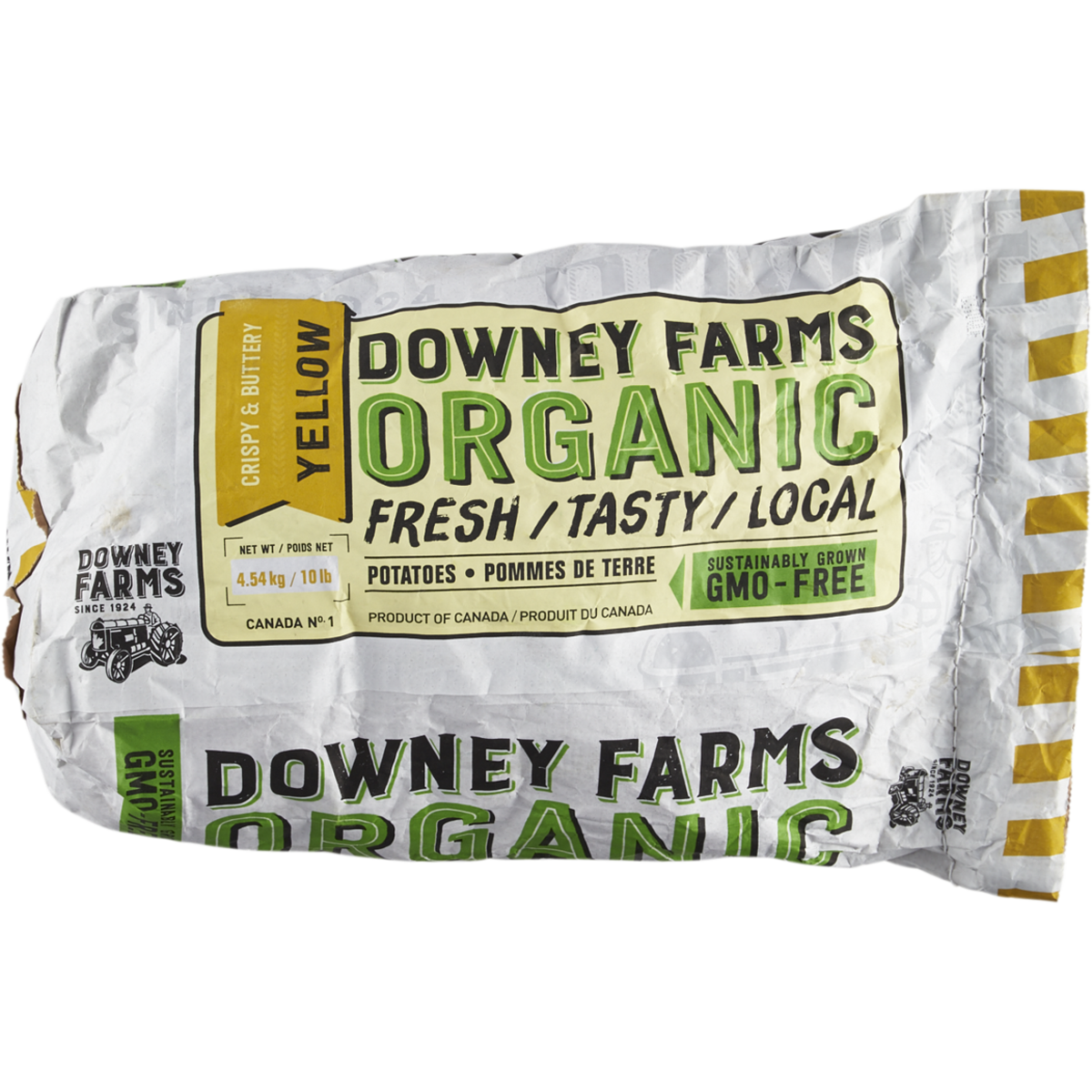 null Organic Yellow Potatoes 4.54 kg, $0.18/100g