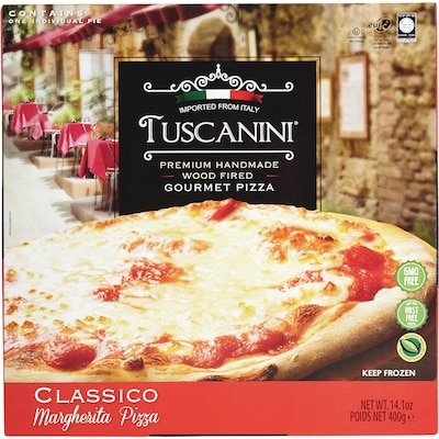 Tuscanini Kosher Pizza, Premium, Classic Margherita   400 g, $3.00/100g