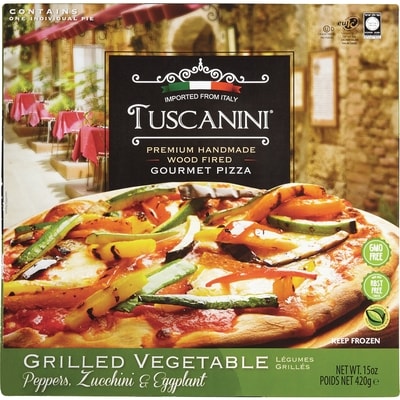 Tuscanini Kosher Premium Pizza, Grilled Veggie    425 g, $2.82/100g