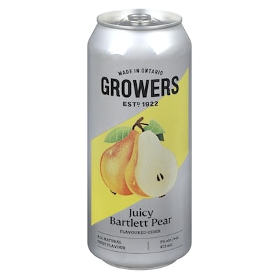 Growers Pear (ID required at pick-up) 473 ml, $0.86/100ml