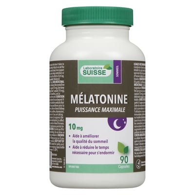 Sommeil mélatonine puissance maximale 10 mg