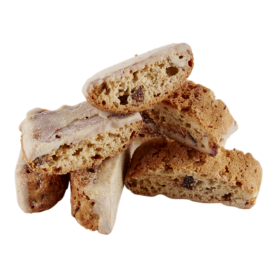 null Mini Biscotti, Cranberry & Almond $2.10/100g $21.00/1kg