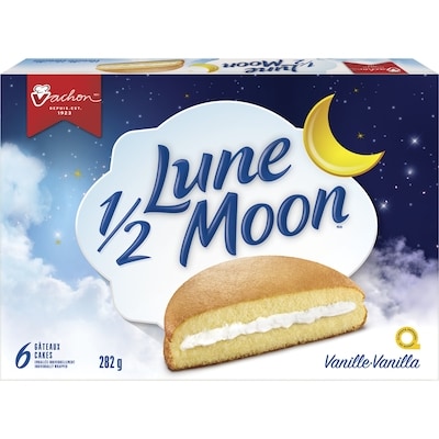 Vachon ½ Lune Moon® Vanilla Flavour Cakes 282 g, $1.95/100g