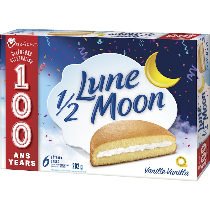 ½ Lune Moon® Vanilla Flavour Cakes