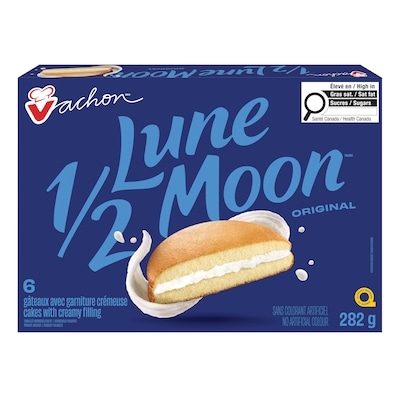 1/2 Lune Moon® Vanilla Flavour Cakes