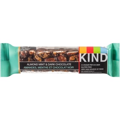 Kind Almond Cashew Mint & Dark Chocolate Bar 40 g, $5.73/100g