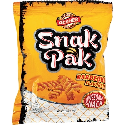 Gesher Gesher Snakpak, BBQ casher 35 g, 3,69 $/100g
