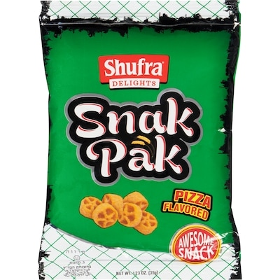 Gesher Kosher Snakpak, Pizza      35 g, $2.83/100g