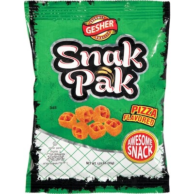 Gesher Gesher Snakpak, Pizza casher 35 g, 3,69 $/100g