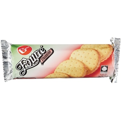 Gross Sandwich Cookie Strawberry 300 g, $1.23/100g