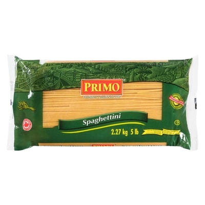 Primo Pâtes spaghettini 2.27 kg, 0,35 $/100g