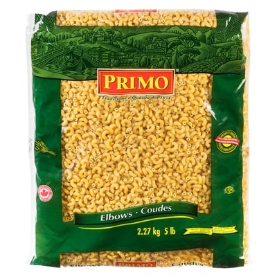 Primo Pâtes macaroni coudes 2.27 kg, 0,35 $/100g